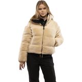 Brunotti Teddy Dames Puffer Fleece Jas Canvas