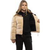 Brunotti Teddy Dames Puffer Fleece Jas Canvas