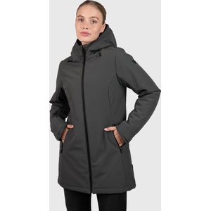 Brunotti - Melle - Softshell Jas - Mud Green - Waterafstotend, Winddicht, Ademend, Gerecycled