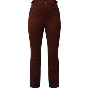 Brunotti Coldlake Dames Wintersport Softshell Skibroek - Rood, Bruin