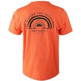 Tom Tailor - Hoodie - Heren - Oranje - Katoen - 1040918