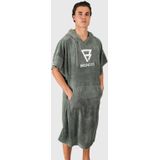 Brunotti - Poncho-Solid - Poncho - Vintage Green - Materiaal: Zacht en Absorberend