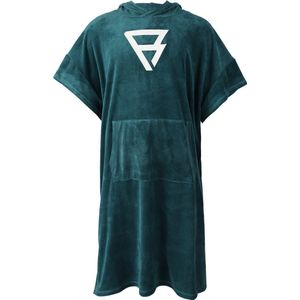 Brunotti - Poncho-Solid - Poncho - Blauw - 80% Polyester 20% Polyamide