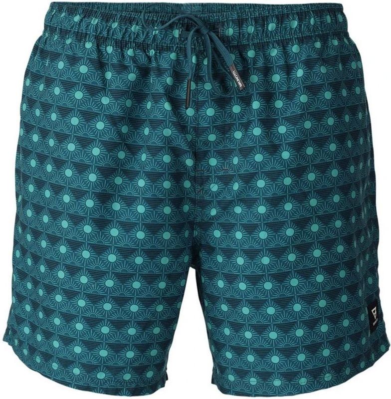 Brunotti - Cestery Mini - Zwembroek - Memories Of The Sun Fuel Green - 100% Gerecycled Polyester