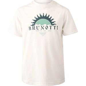 Brunotti - Mikry - T-Shirt - Snow - 100% Katoen - Regular Fit
