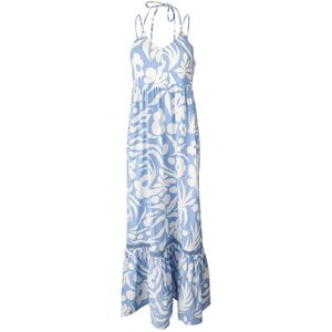Brunotti - Siena - Jurk - Floral Swirl Bluebell - 100% Viscose