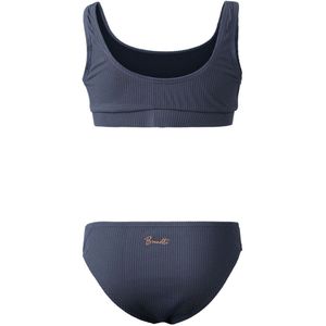 Brunotti - Myla-Rib - Bikini - Indigo Blauw - Geribd Materiaal