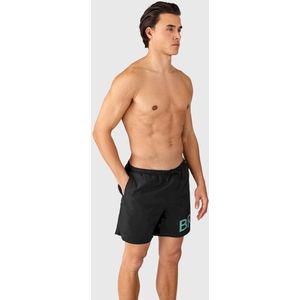 Brunotti - Marinas Pirate - Zwembroek - Zwart - 100% Polyester