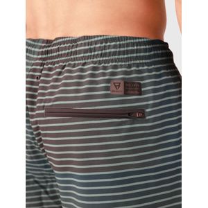 Brunotti - Preves - Zwembroek - Colorflow Stripe Neon Blue