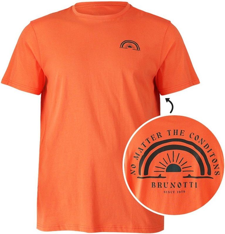 Brunotti - Archi - T-Shirt - Melon - 100% Katoen