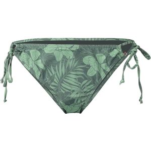 Bikinibroekje - Groen - Zachte Stof - Tweekleurige Bladprint