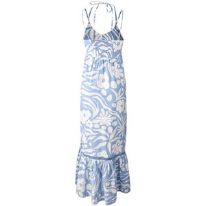 Brunotti - Siena - Jurk - Floral Swirl Bluebell - 100% Viscose
