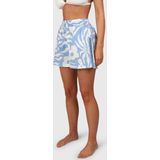 Brunotti - Candice - Training Short - Blauw-Multicolor - Ademend Materiaal