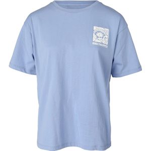 Brunotti - Seaya Swirl - T-Shirt - Bluebell - 100% Katoen - Relaxed Fit