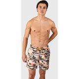 Brunotti - Cester AO - Zwembroek - Sunset Palm Ginger - 100% Gerecycled Polyester