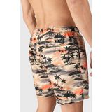 Brunotti - Cester AO - Zwembroek - Sunset Palm Ginger - 100% Gerecycled Polyester
