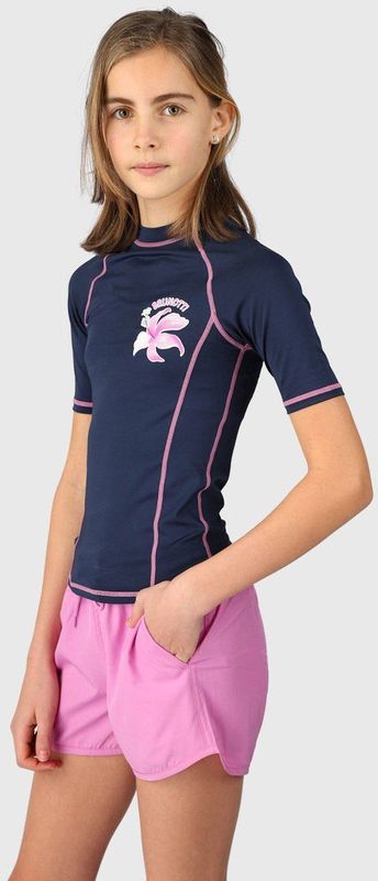 Brunotti - Lineas Rashguard - Zwemshirt - Indigo Blue - UPF50+ Bescherming