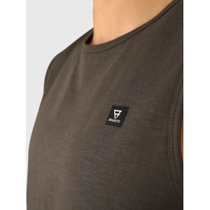 Brunotti - Malaku-Slub - Singlet - Zwart - Katoen