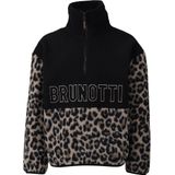 Brunotti - Girls Chiny Print - Fleece Trui - Wild Thing - Fungi