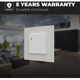 HOFTRONIC - Bewegingssensor - Microwave - Wit - Inbouw voor maximaal 1200W