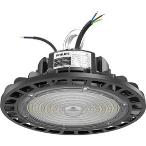 HOFTRONIC - LED High bay Mercury 100W 16.000lm - 4000K Dimmbar IP65 160lm/W mit Philips Driver 50.000 Brennstunden und 5 Jahre Garantie