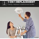 E27 LED Lamp - 8,5 Watt - Neutraal Wit Licht - 4000K - Grote Fitting - Vervangt 60 Watt