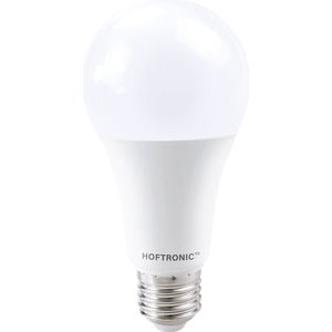 HOFTRONIC - E27 LED Lamp - 15 Watt - 1521 Lumen - 6500K Daglicht Wit Licht - Grote Fitting