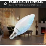 LED Lamp - E14 - 10x 4,8 Watt - 470 Lumen - Warm Wit Licht