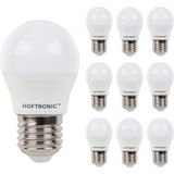 10x E27 LED Lamp - 4,8 Watt 470 lumen - 4000K neutraal wit licht - Grote fitting - Vervangt 40 Watt - G45 vorm