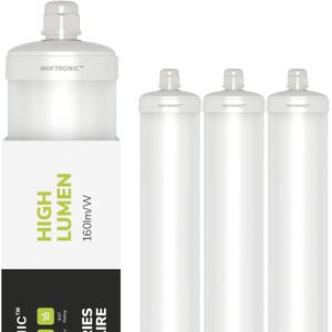 HOFTRONIC S Series - 4 Pack LED TL armaturen 150cm - IP65 waterdicht - 4000K Neutraal wit licht - 32W 5120 Lumen (160lm/W) - Koppelbaar - Tri-Proof plafondverlichting