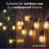 HOFTRONIC - Set van 2 E27 LED Filament Lamp - G95 - Dimbaar - Warm Wit tot Helder Daglicht Wit - 806 Lumen - 7 Watt