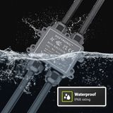 Lasdoos - Waterdicht - 4 Ingangen - H-Vorm - IP68