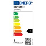 HOFTRONIC inbouwspots Lugo trimless – 6 stuks 5 watt 450 lumen 2700K warm wit – dimbaar kantelbaar – zwart aluminium – IP65 – badkamer spotjes inbouwspots plafond