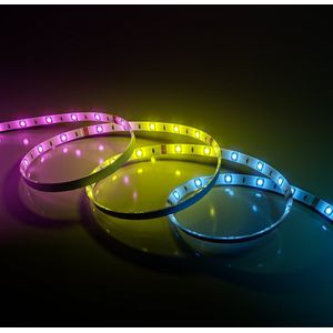 HOFTRONIC - Liora Smart LED Strip 5m - Wifi & Bluetooth - RBGIC - Mit Fernsteuerung - IP44 für den Außenbereich - SMD 5050 - 30 LEDs/m