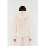 Moscow - Evelyn - Faux Fur Jas - Ecru - Dames