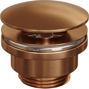 Brauer Copper Edition altijd open plug - geborsteld koper PVD