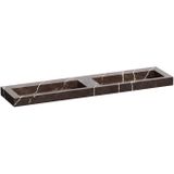 Wastafel topa artificial marble 200 copper brown