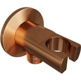 Brauer Copper Edition douchepaneel marmerlook calacatta gold - kranen geborsteld koper PVD