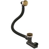 Brauer - Badafvoer met Overloop - Geborsteld Goud - Messing