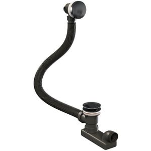 Badafvoer met Overloop Brauer Gunmetal Edition Geborsteld Gunmetal