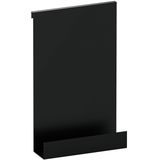Doucherek brauer black edition hangend met glasklem mat zwart