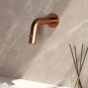 BRAUER Copper Edition Fonteinkraan - inbouw - 8.5 - 18.5cm uitloop - Koper geborsteld 5-GK-257
