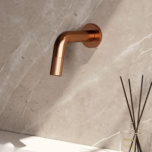 Inbouw fonteinkraan brauer copper carving edition inkortbaar koper geborsteld pvd