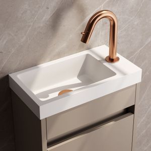 BRAUER Copper Edition Fonteinkraan - opbouw - 12.1cm uitloop - Koper geborsteld 5-GK-320