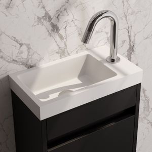 Opbouw fonteinkraan brauer chrome carving edition met gebogen uitloop chroom