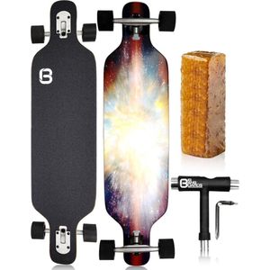 Big Bang Boards Longboard - met Tool & Cleaner - Volwassenen - Kinderen - Jongens & Meisjes