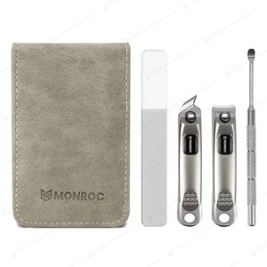 Manicure set - Pedicure set - 4 delig met handig opberg etui - kerstcadeau - verjaardagscadeau voor dames of heren.