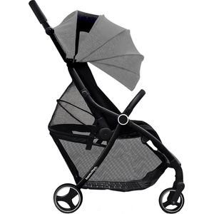 hamilton van yoop XL kinderwagen in lichtgrijs