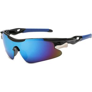C multi 2022 fietsbril / sportbril gepolariseerde glazen | UNISEX | One size | BLUE