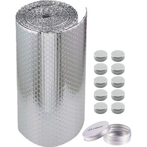 HGMD - Radiatorfolie - 500 x 50 cm - Dubbel Isolerend - Geschikt voor Alle Soorten Radiators